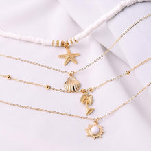 Afbeelding in Gallery-weergave laden, Meerlagige Y-vormige hanger ketting