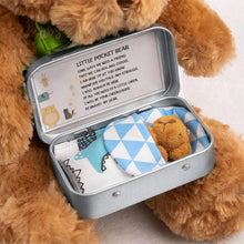 Afbeelding in Gallery-weergave laden, Teddybeer in een blikken doos