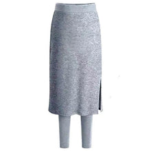 Afbeelding in Gallery-weergave laden, Winter thermische vlies legging met rok