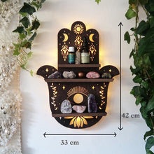 Afbeelding in Gallery-weergave laden, Luna Moth Plank met lamp