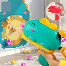 Afbeelding in Gallery-weergave laden, Dinosaurus speelgoedpistool met kleverige bal