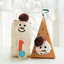 Afbeelding in Gallery-weergave laden, Zachte warme sokken van koraalfleece met kerstthema (4 paar)