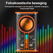 Afbeelding in Gallery-weergave laden, Transparante Mecha draadloze Bluetooth-luidspreker