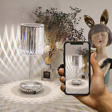 Afbeelding in Gallery-weergave laden, Aanraak bediening Gatsby kristallen lamp