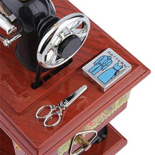 Afbeelding in Gallery-weergave laden, Mini Naaimachine Muziekdoos