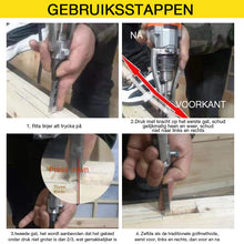 Afbeelding in Gallery-weergave laden, Houtbewerking Vierkant Gat Boren Adapter Beugel