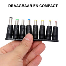 Afbeelding in Gallery-weergave laden, 8-in-1 universele gelijkstroom adapter