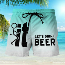 Afbeelding in Gallery-weergave laden, Hawaii-strandshort voor heren