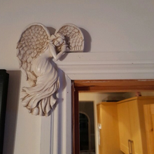 Afbeelding in Gallery-weergave laden, Set Deurkozijn Engelenvleugels Sculptuur