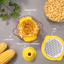 Afbeelding in Gallery-weergave laden, Cob Corn Stripper met ingebouwde maatbeker en rasp