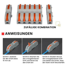 Afbeelding in Gallery-weergave laden, Schnell Anschlussklemme
