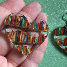 Afbeelding in Gallery-weergave laden, Boek oorbellen / oorbellen voor boeken liefhebbers