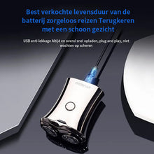Afbeelding in Gallery-weergave laden, Wasbaar mini-elektrisch draagbaar elektrisch scheerapparaat