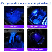 Afbeelding in Gallery-weergave laden, LED aanraakgevoelig decoratief sfeerlicht voor in de auto