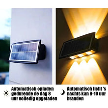 Afbeelding in Gallery-weergave laden, Buitenwandlamp op zonne-energie