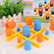 Afbeelding in Gallery-weergave laden, Groot eet klein Tic-Tac-Toe spel