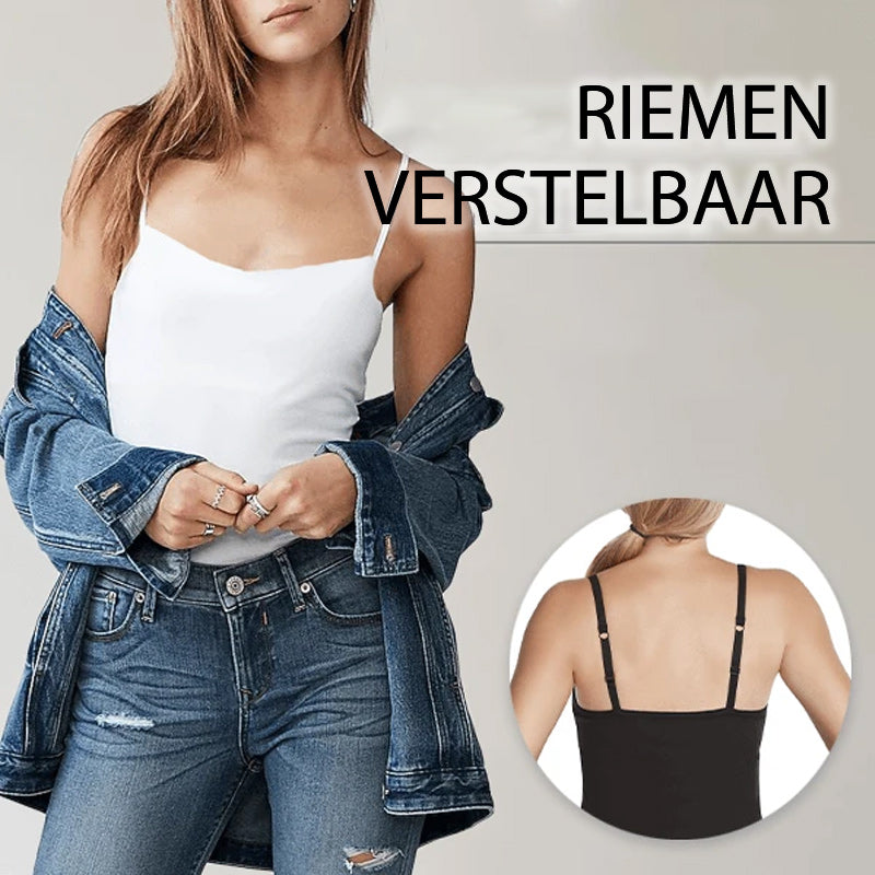 CRZ YOGA Naadloze, ademende dames-sporttanktops met racerback, hoge
