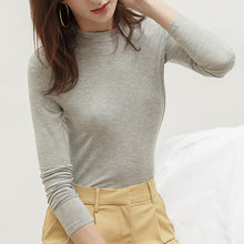 Afbeelding in Gallery-weergave laden, 🤎Women's Slim Fit Turtleneck Long Sleeve