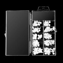 Afbeelding in Gallery-weergave laden, Glue-On French Manicure Nails Kit (100 stuks)