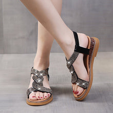 Afbeelding in Gallery-weergave laden, Antislip sandalen met zachte zool en sleehak
