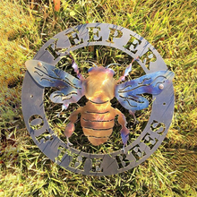 Afbeelding in Gallery-weergave laden, Pre-Sale>>Keeper of the Bees Metal Art