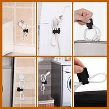 Afbeelding in Gallery-weergave laden, Zelfklevende Klittenband Kabel Organiser
