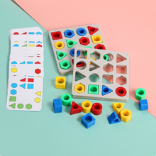 Afbeelding in Gallery-weergave laden, Vormafstemming en kleursensorisch educatief spel