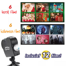 Afbeelding in Gallery-weergave laden, Halloween en Kerstmis Raamprojector
