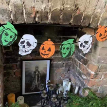 Afbeelding in Gallery-weergave laden, Halloween Santa Carla Vampieren Garland Horror Decoratie