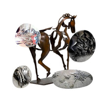 Afbeelding in Gallery-weergave laden, Paardensculptuur 'Adonis'