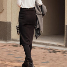 Afbeelding in Gallery-weergave laden, Winter thermische vlies legging met rok