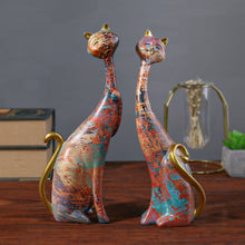 Afbeelding in Gallery-weergave laden, Kat Lover Standbeeld Ornament Artistiek Creatief Cadeau