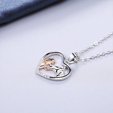 Afbeelding in Gallery-weergave laden, Meisje en paard ketting ketting