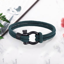 Afbeelding in Gallery-weergave laden, Producten Nautische gevlochten touw-armband