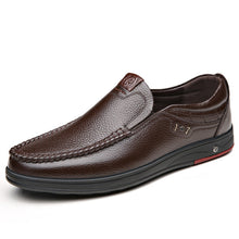 Afbeelding in Gallery-weergave laden, Loafers van echt leer met zachte binnenzool voor heren