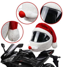 Afbeelding in Gallery-weergave laden, Santa Claus Motorfiets Helm Beschermer