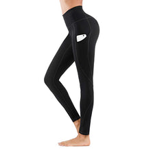Afbeelding in Gallery-weergave laden, Grote maten legging met hoge taille en stretch