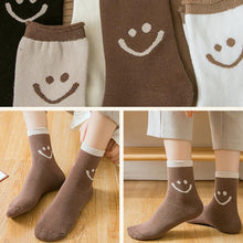 Afbeelding in Gallery-weergave laden, Lovely Smile Face Katoenen Sokken