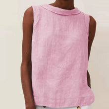 Afbeelding in Gallery-weergave laden, Casual mouwloze tanktop in effen kleur
