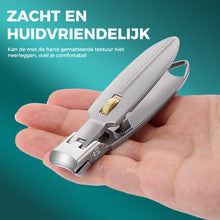 Afbeelding in Gallery-weergave laden, Stainless Steel Nail Clipper with Ring Lock