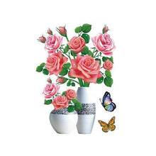Afbeelding in Gallery-weergave laden, DIY plantenvaas 3D stereo stickers