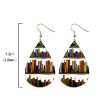 Afbeelding in Gallery-weergave laden, Boek oorbellen / oorbellen voor boeken liefhebbers