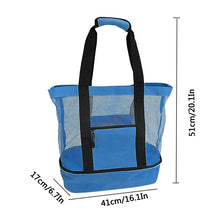 Afbeelding in Gallery-weergave laden, 2-in-1 draagbare mesh afneembare draagtas