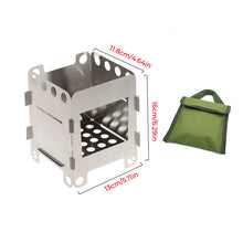Afbeelding in Gallery-weergave laden, Draagbare BBQ-grillset