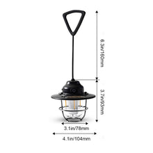 Afbeelding in Gallery-weergave laden, Retro waterdichte LED-kampeerlamp