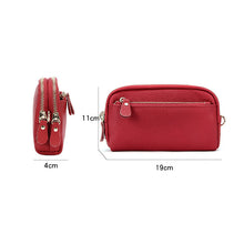 Afbeelding in Gallery-weergave laden, Leren lange clutch met grote capaciteit