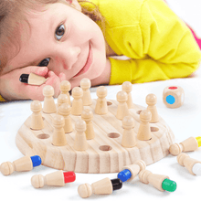 Afbeelding in Gallery-weergave laden, Houten Memory Match Stick Schaken