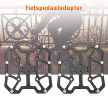 Afbeelding in Gallery-weergave laden, Adapters voor klikpedaalplatform van aluminiumlegering