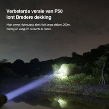 Afbeelding in Gallery-weergave laden, Zoombare LED-zaklamp