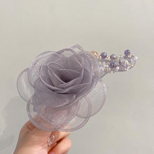 Afbeelding in Gallery-weergave laden, Elegante bloem haarclip